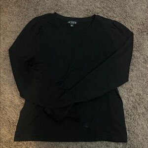 J. Crew Classic Black Long Sleeve Shirt